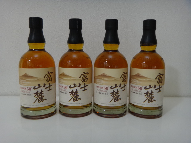 キリンウイスキー 富士山麓 樽熟原酒50度 700ml 終売品 4本 富士山麓