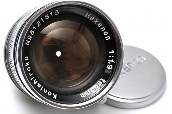 Hexanon 50mm F1.9 小西六 Konishiroku ヘキサノン 50⁄1.9 L 2880-3