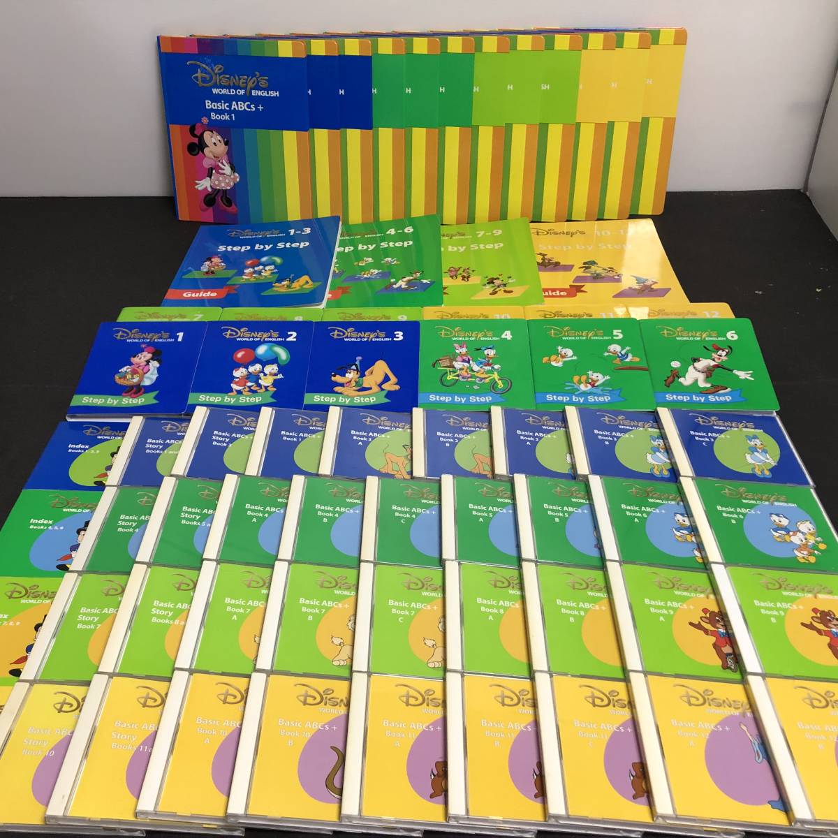 8306/ DWE ディズニー英語 メインプログラム CD 絵本 ステップバイ