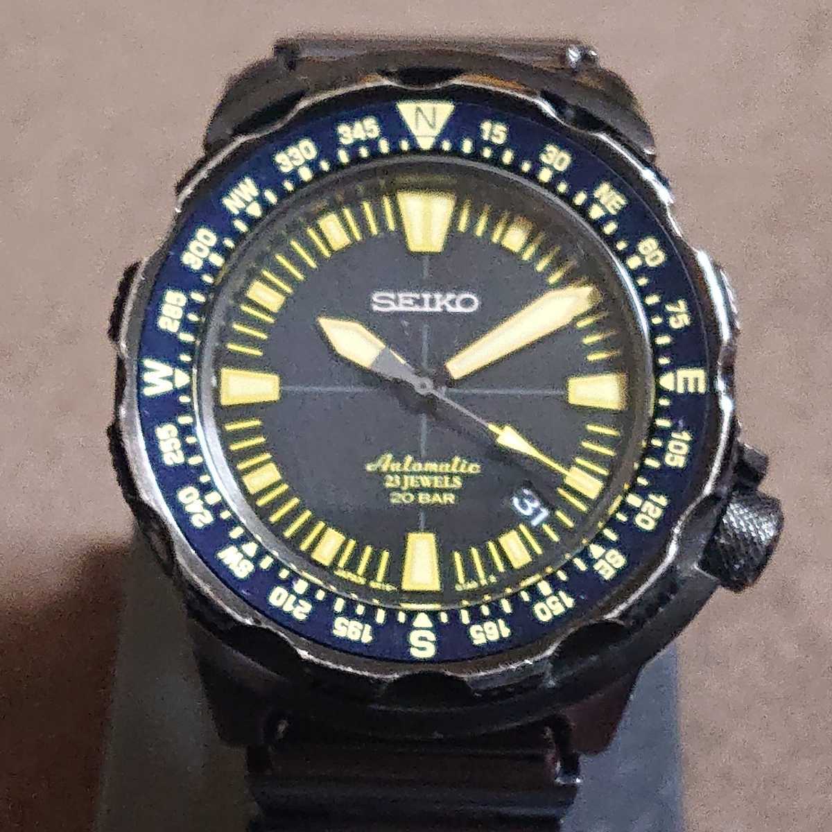 メカニカル 希少！レア！セイコー 6R15-01H0 ランドモンスター SARB049 
