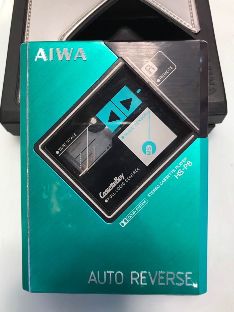 【希少】 AIWA HS-P8 カセットボーイ ポータブルカセットプレーヤー KS10136】AIWAカセットボーイHS-P8 ケース付き 『ジャンク品扱い
