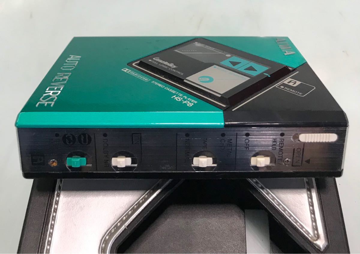 KS10136】AIWAカセットボーイHS-P8 ケース付き 『ジャンク品扱い