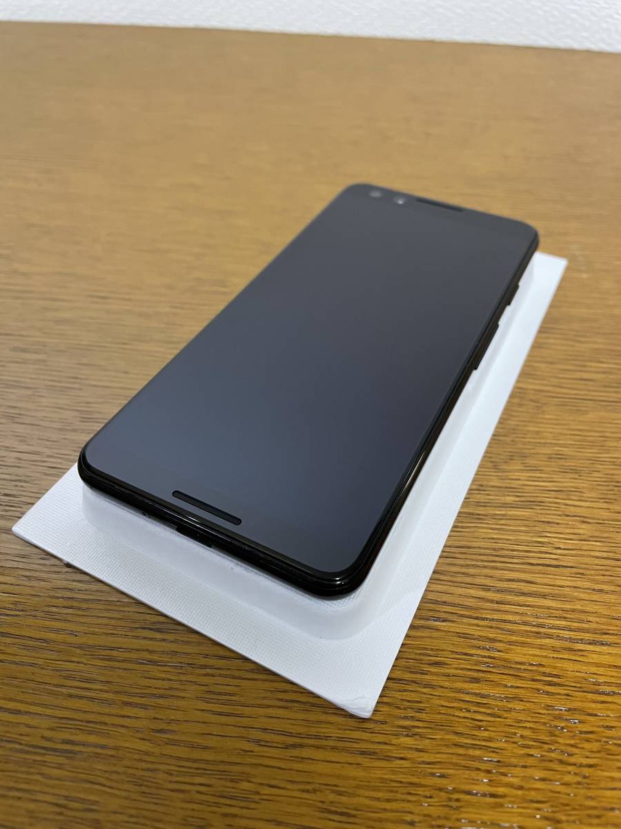 【中古美品】Google Pixel3 128GB ジャストブラック Just Black 日本版 SIMフリー_1