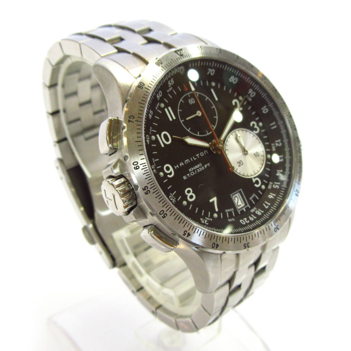 1円 【稼動品】良品 HAMILTON ハミルトン KHAKI カーキ ETO H776121 
