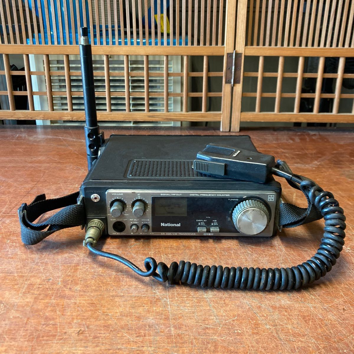 National RJX-610 6M SSB/CW トランシーバー ジャンク アマチュア無線
