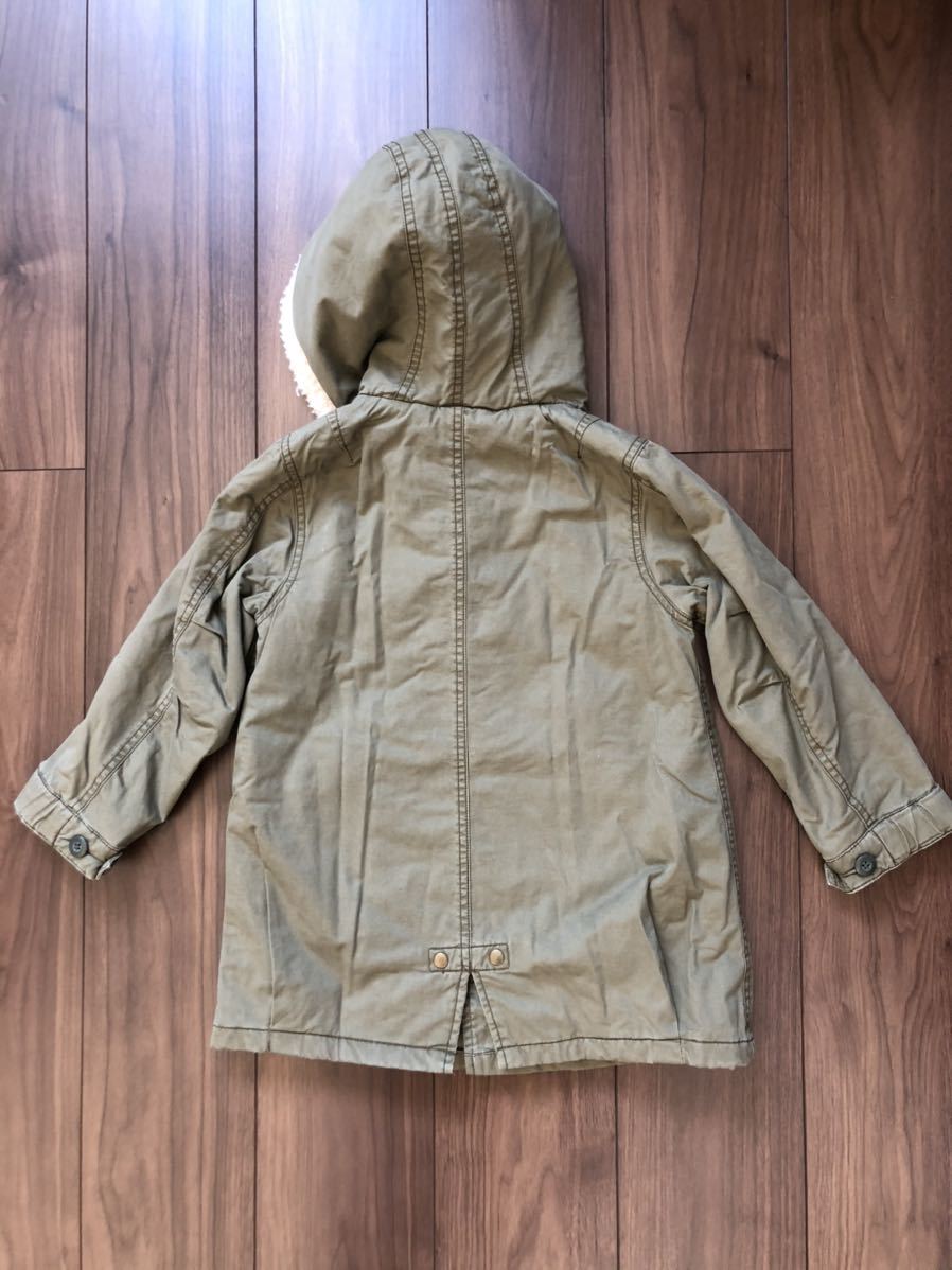 ナチュラルビューティーベーシック コート キッズ L Natural Beauty Basic モッズコート 1 115 124cm 売買されたオークション情報 Yahooの商品情報をアーカイブ公開 オークファン Aucfan Com