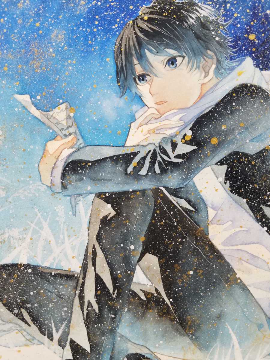 オリジナル 手描きイラスト 男の子 青年 秘密の場所 手描きイラスト 売買されたオークション情報 Yahooの商品情報をアーカイブ公開 オークファン Aucfan Com