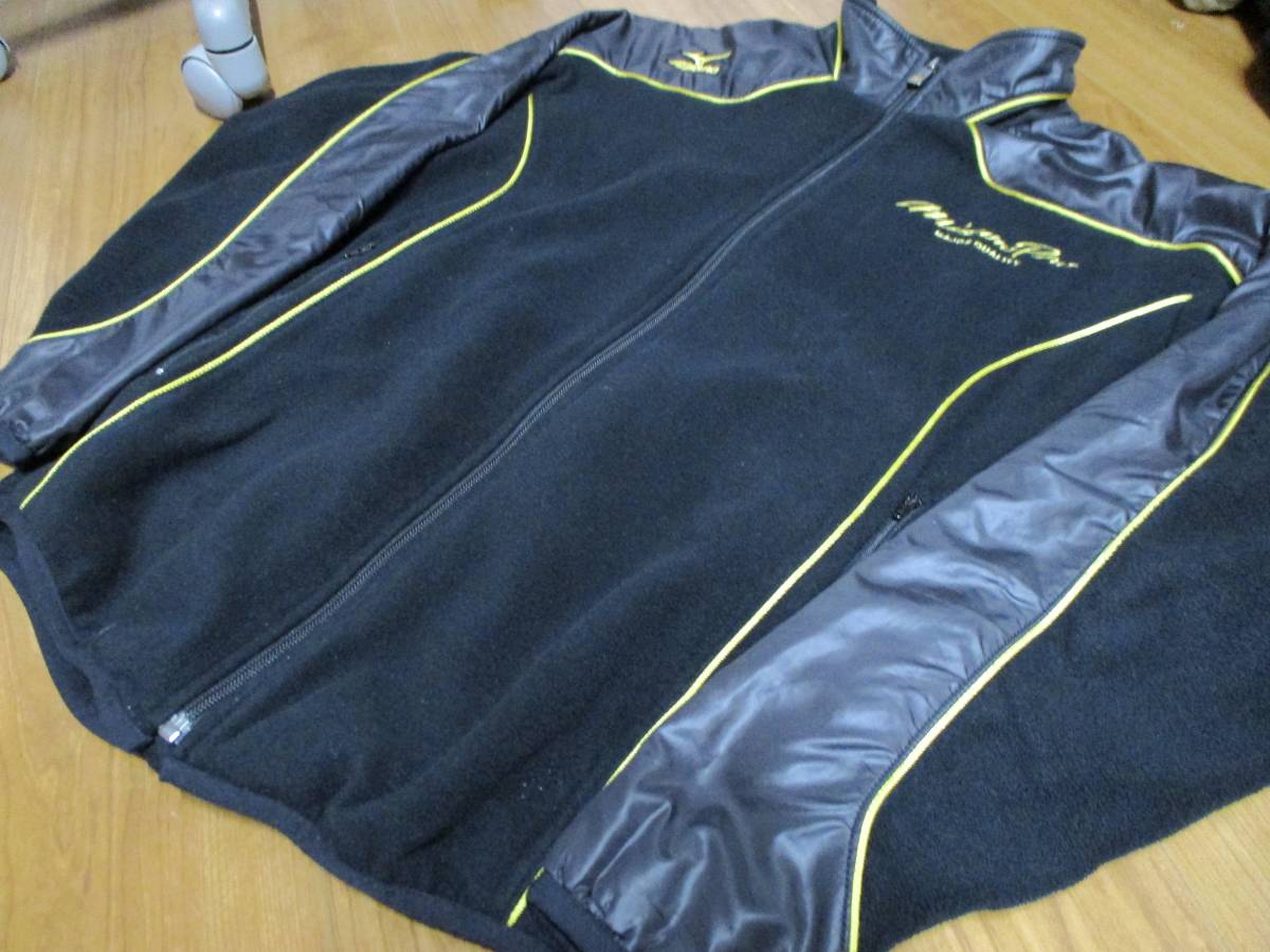 ミズノプロ 野球 ミズノ MIZUNO PRO(ミズノプロ）バックロゴ 切替 フリース フリースジャケット 切替フリースジャケット 黒 Mサイズ 52LA-918 ミズノ（MIZUNO）（メンズ、レディース）野球ウェア 大人 ハーフジップ フリースの通販