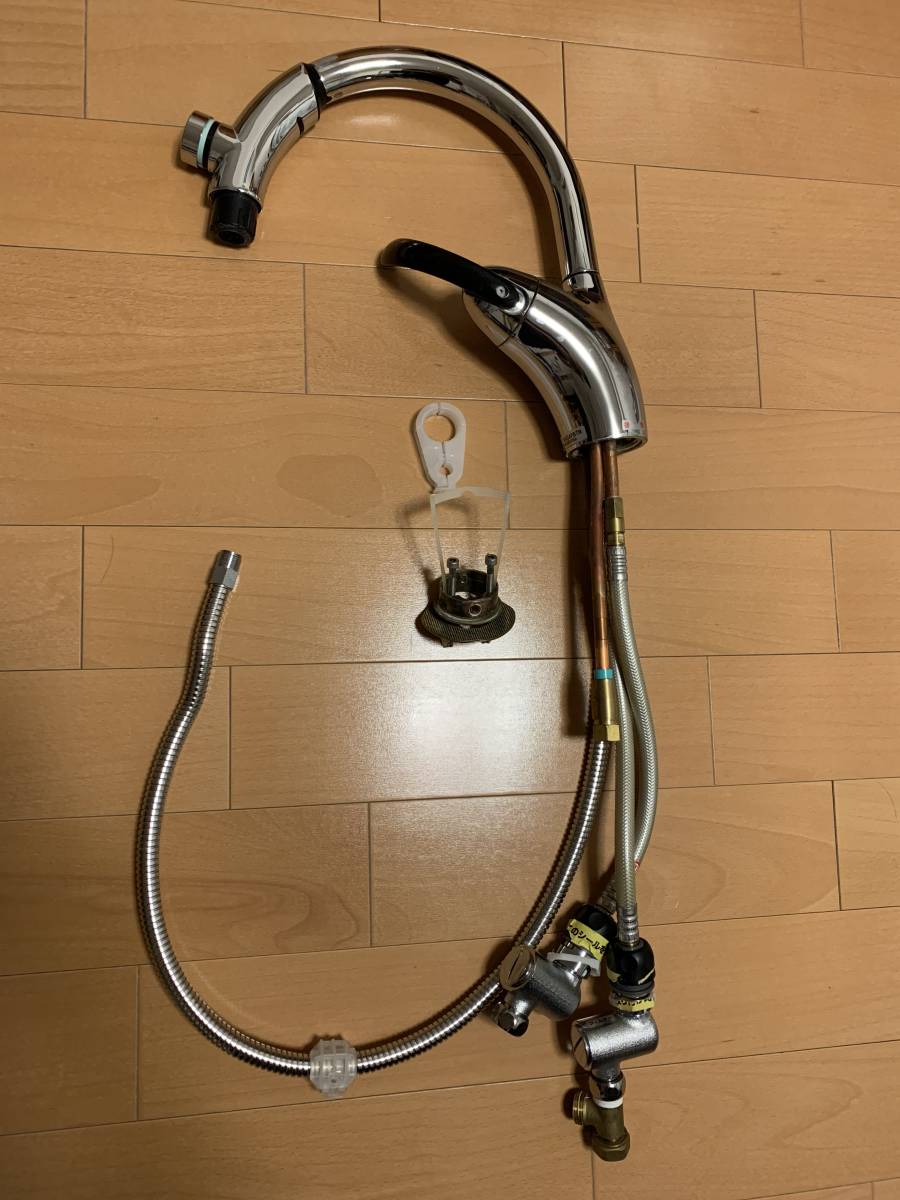 TOTO TOTO キッチン用水栓 TKN34PBT タッチスイッチ 手元止水 中古 