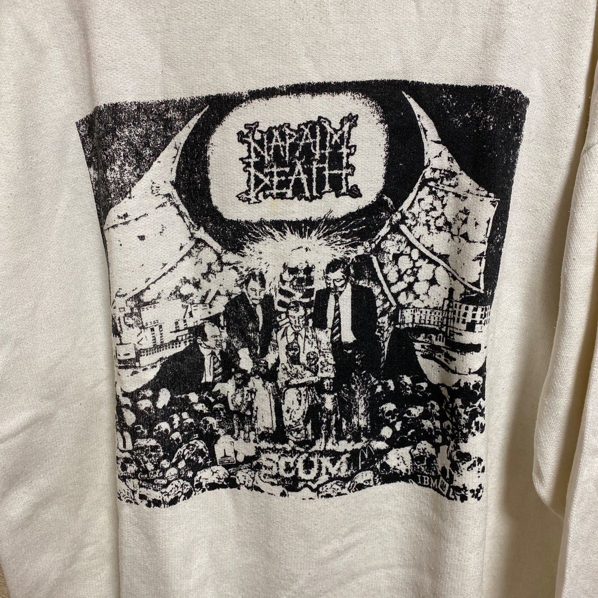 新作登場，新作 80s vintage napalm death パーカー s.o.b outo lip 