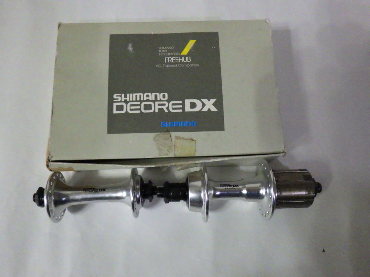品質保証，セール シマノ shimano HB-M650 FH-M650 32H deore DX デットストック フロントハブ リアハブ ヴィンテージ MTB(ハブ)｜売買されたオークション情報、yahooの商品情報をアーカイブ公開 - オークファン ハブ