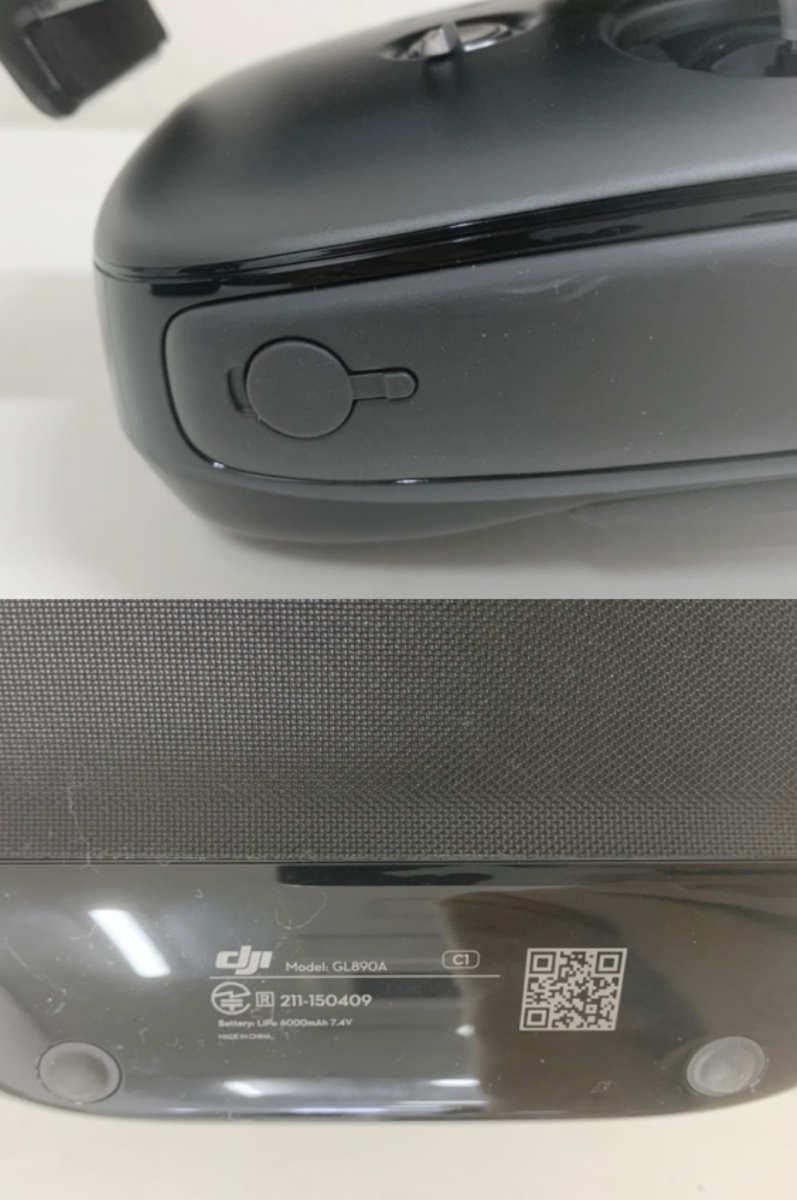 130 【1円スタート】 DJI GL890A M600用送信機 ドローン プロポ充電ケーブル付き_7