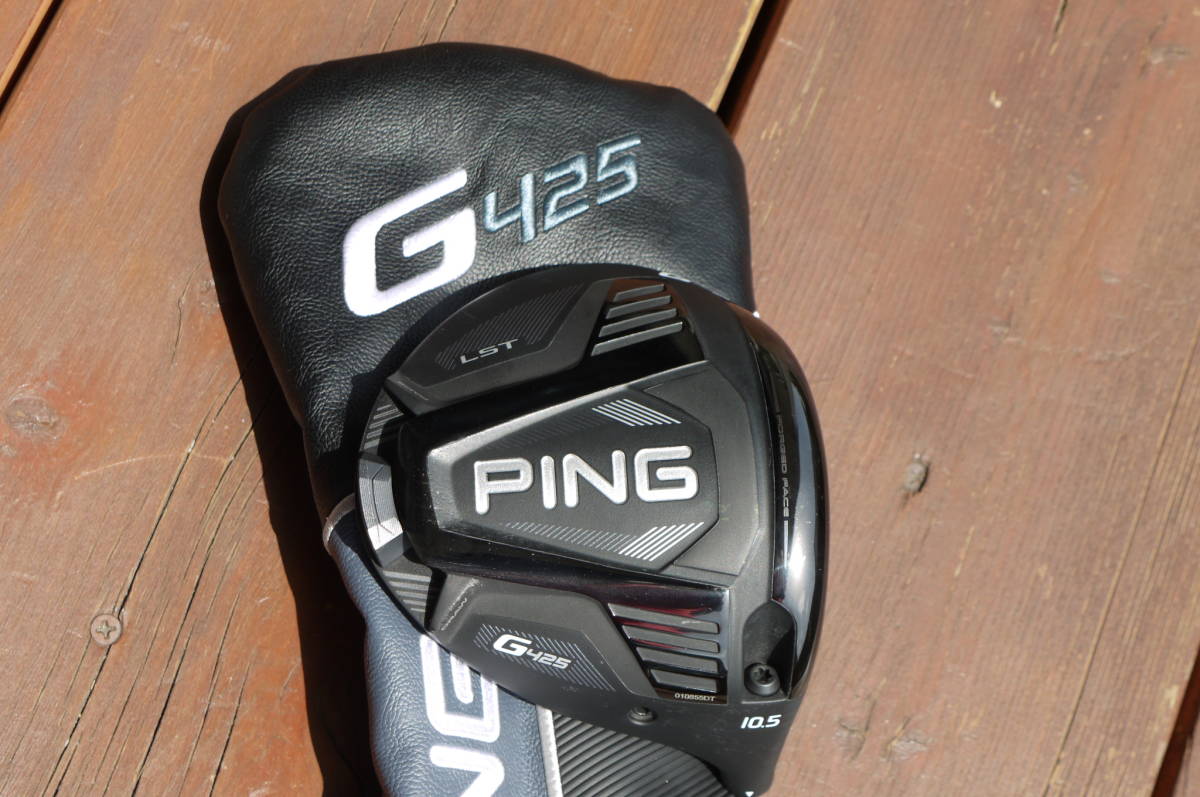 超美品!!ピン PING ドライバー DR 1W G425 LST 10.5度 ヘッドのみ/右打ち/G410/G400