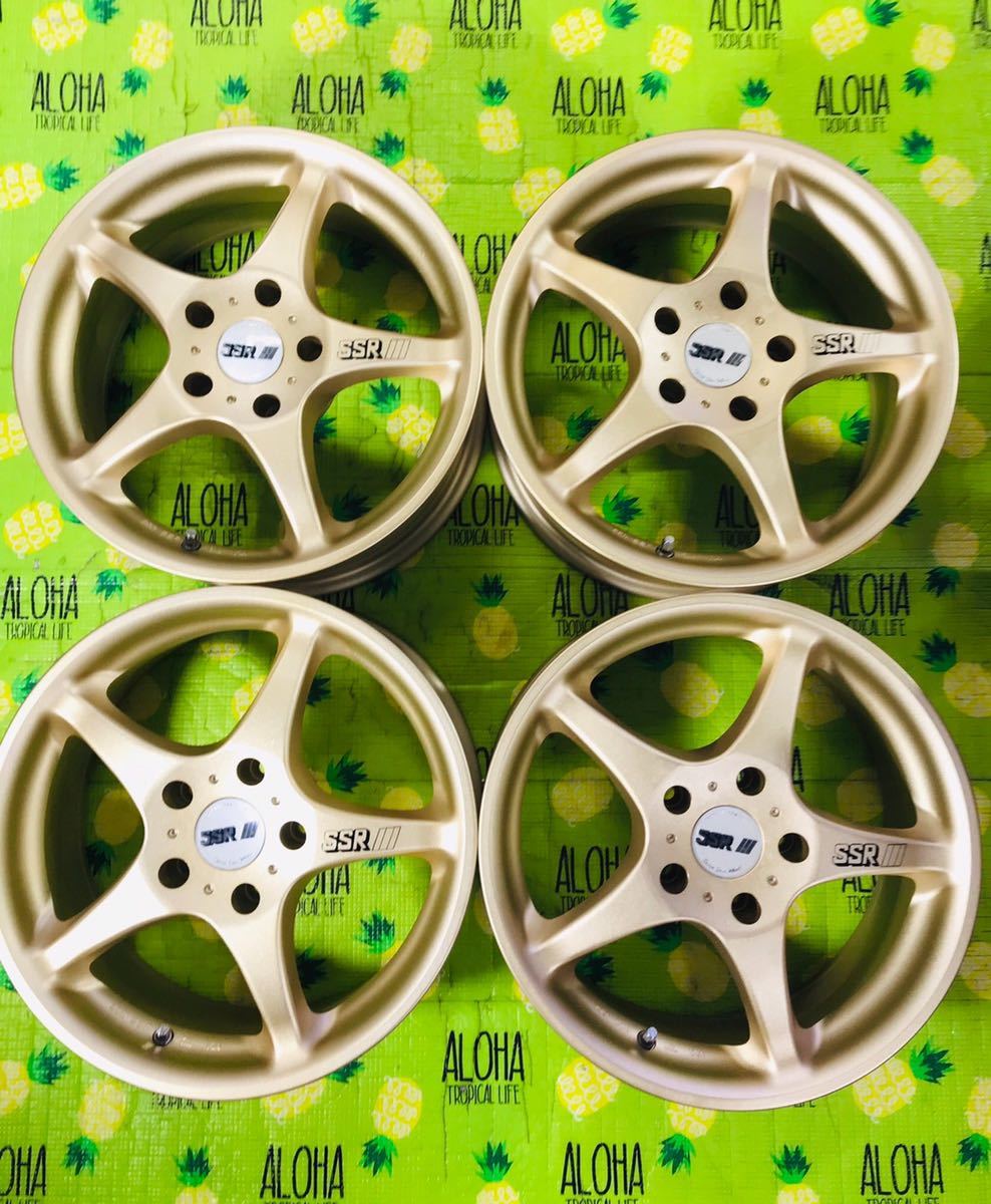 3246】☆中古美品☆程度良好☆SSR SSF 16インチ 16×7.0J ET+32 PCD114 