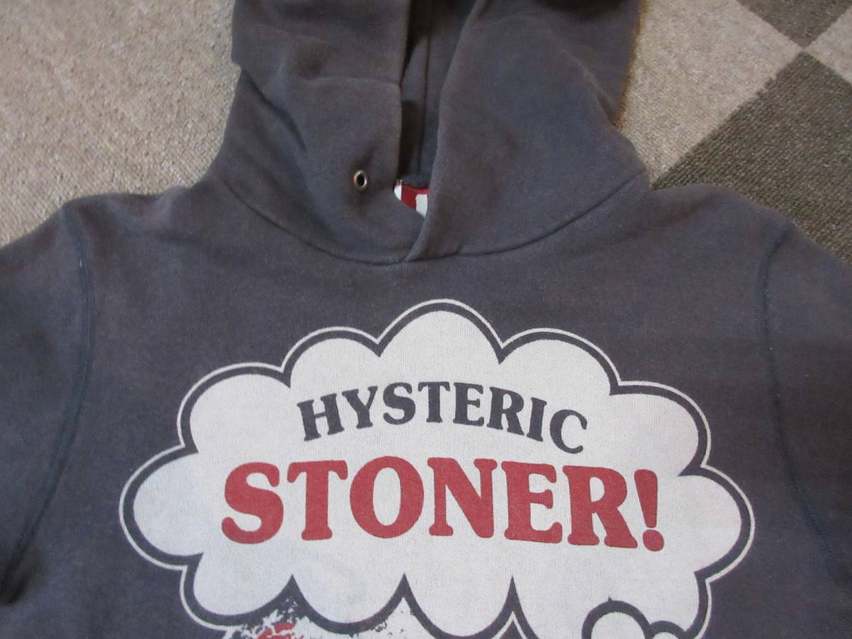 HYSTERIC GLAMOUR パーカー レディースFREE チャコールグレー 