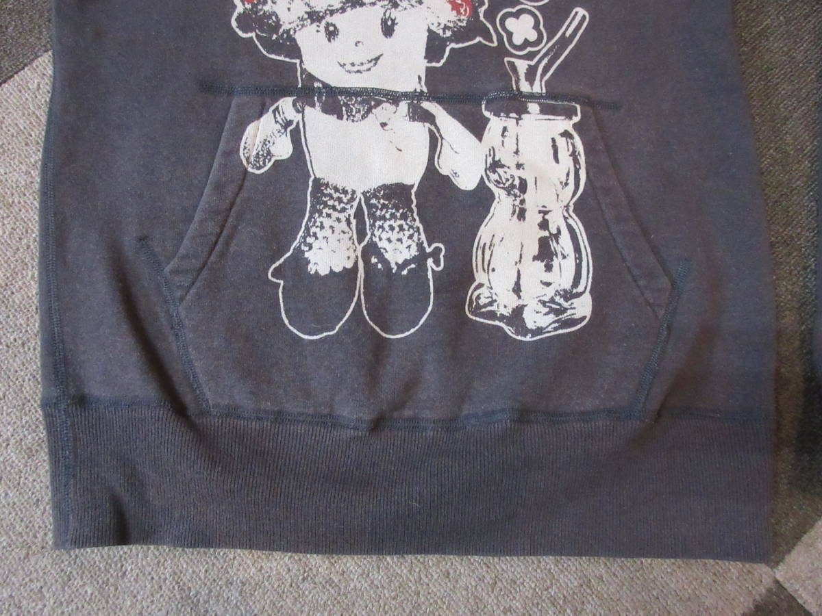 HYSTERIC GLAMOUR パーカー レディースFREE チャコールグレー 