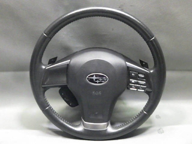 人気セール，人気 H25年 レガシィ BRM ステアリングホイール ハンドル エアバッグ欠品 トリムNO.J20 34312AJ080VH BR9 BRG BM9 BMM BMG ZNo:03006169(ステアリング、ハンドル本体)｜売買されたオークション情報、yahooの商品情 スバル用
