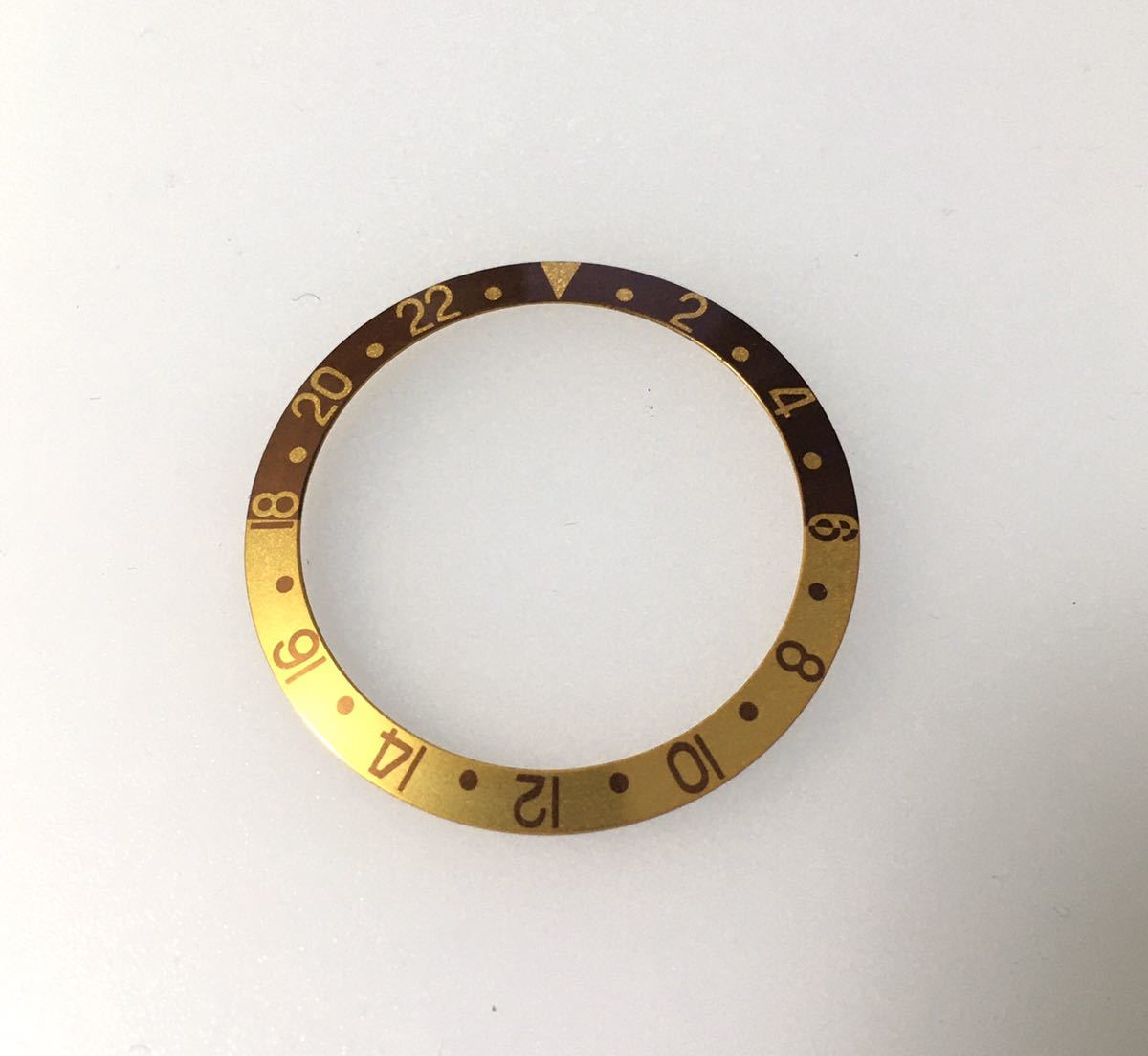 腕時計 社外部品 修理交換用 ベゼルインサート 対応ロレックス : GMT 