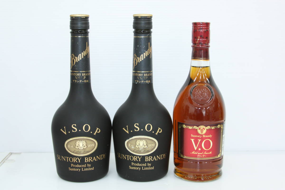 23 古酒 福袋 SUNTORY ブランデー V.O X.O V.S.O.P等 5本セット まとめ 640ml 700ml 660ml 37% 40% 未開栓 1円スタート ブランデー サントリー | V.O《ペット さらにお得な大容量サントリー 通販