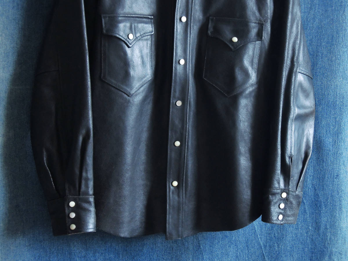 B.B.H CLOTHINGビービーエイチクロージング黒ブラック牛革ジャン