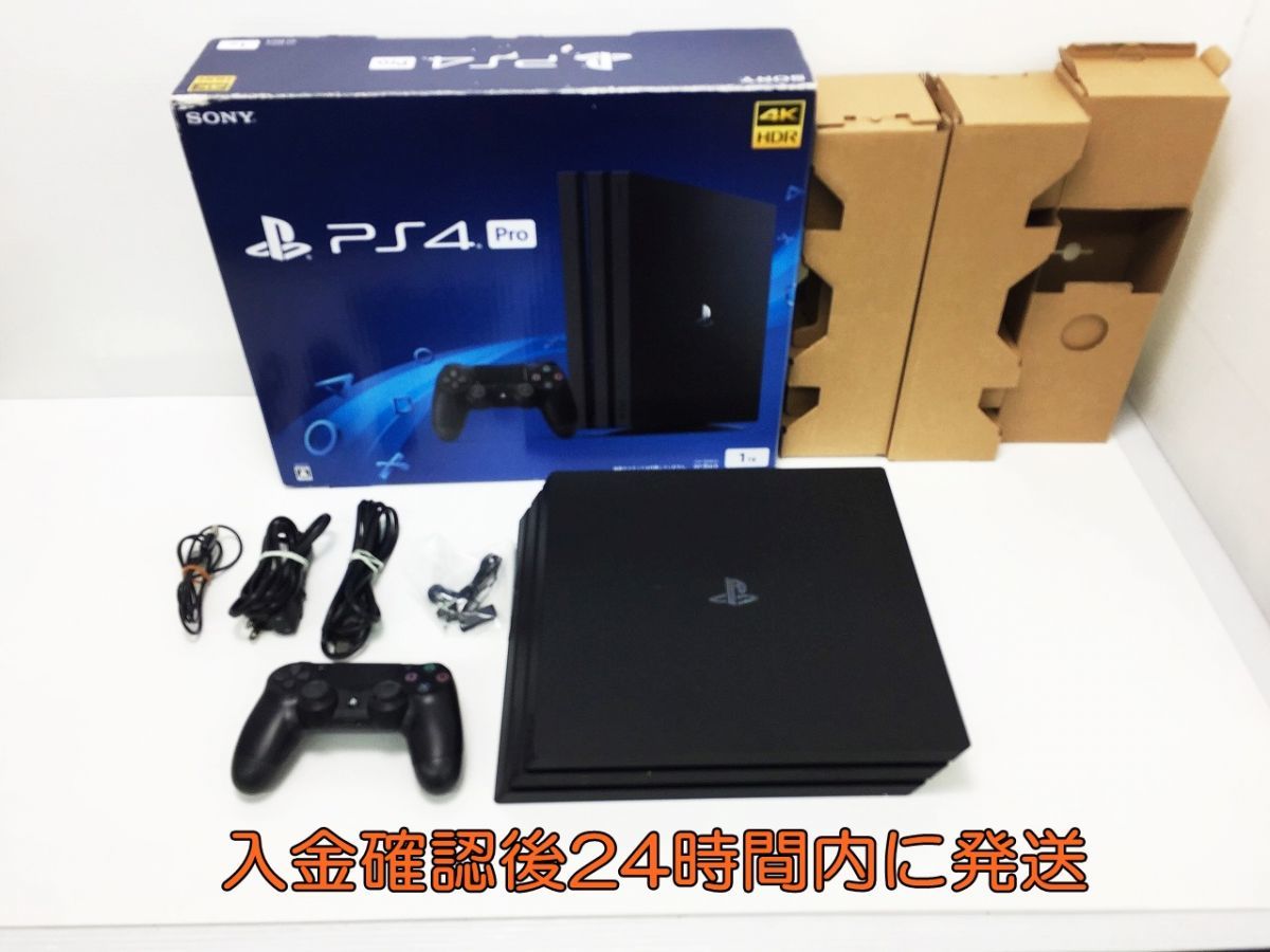ショッピング販売品 【1円】PS4 Pro ジェット・ブラック 1TB (CUH 