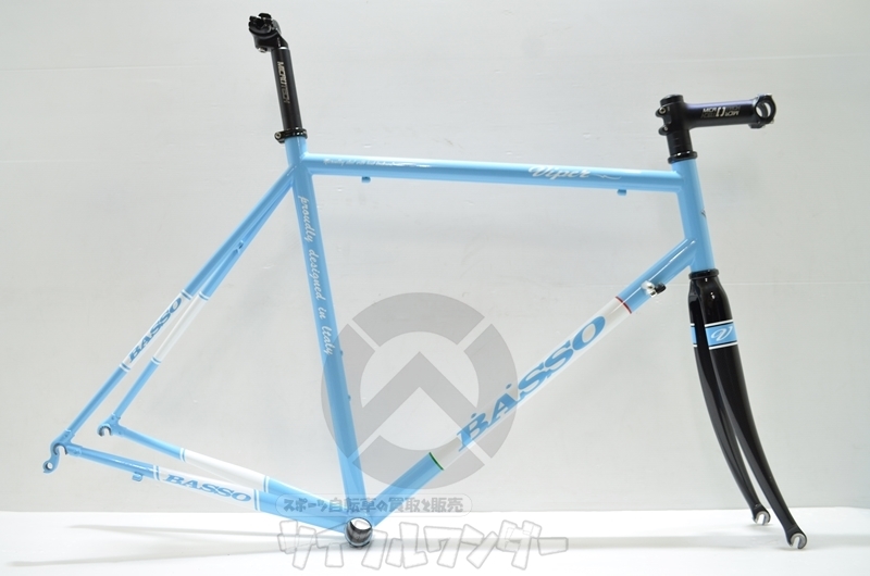 BASSO VIPER クロモリ ロードフレーム 700C サイズ 560 中古品 自転車