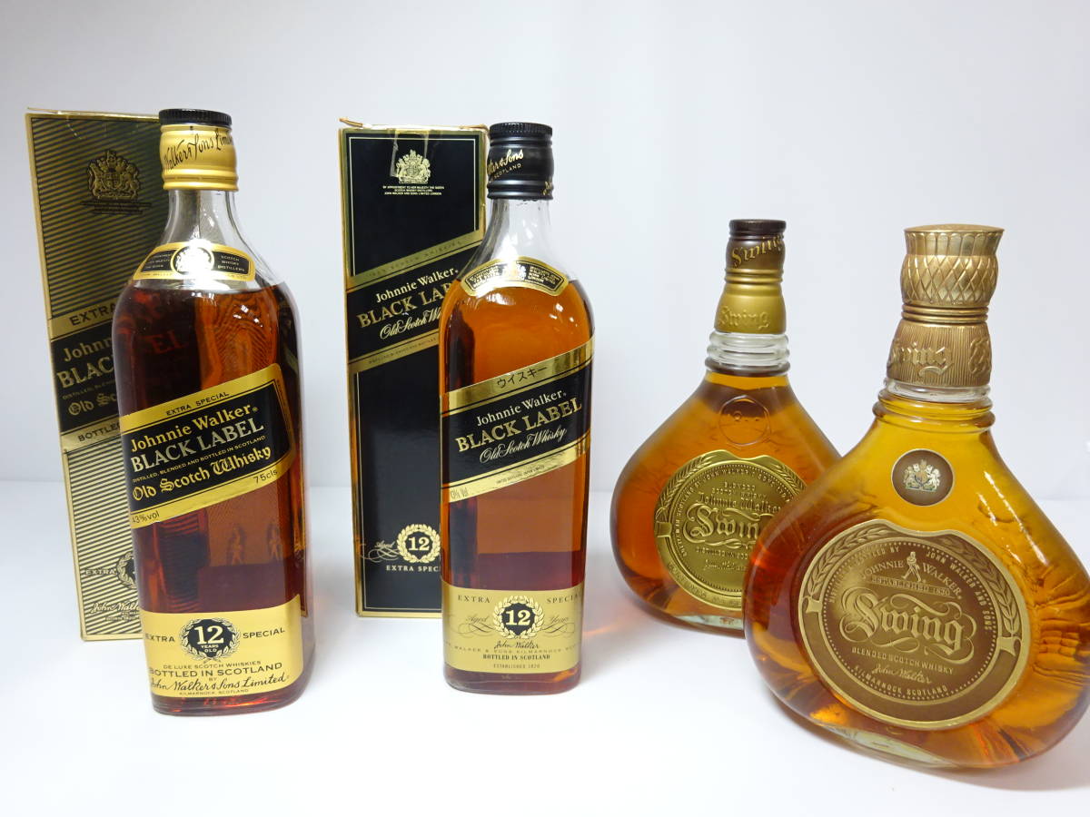 ☆古酒おまとめ！☆ #2076 JOHNNIE WALKER/ジョニーウォーカー