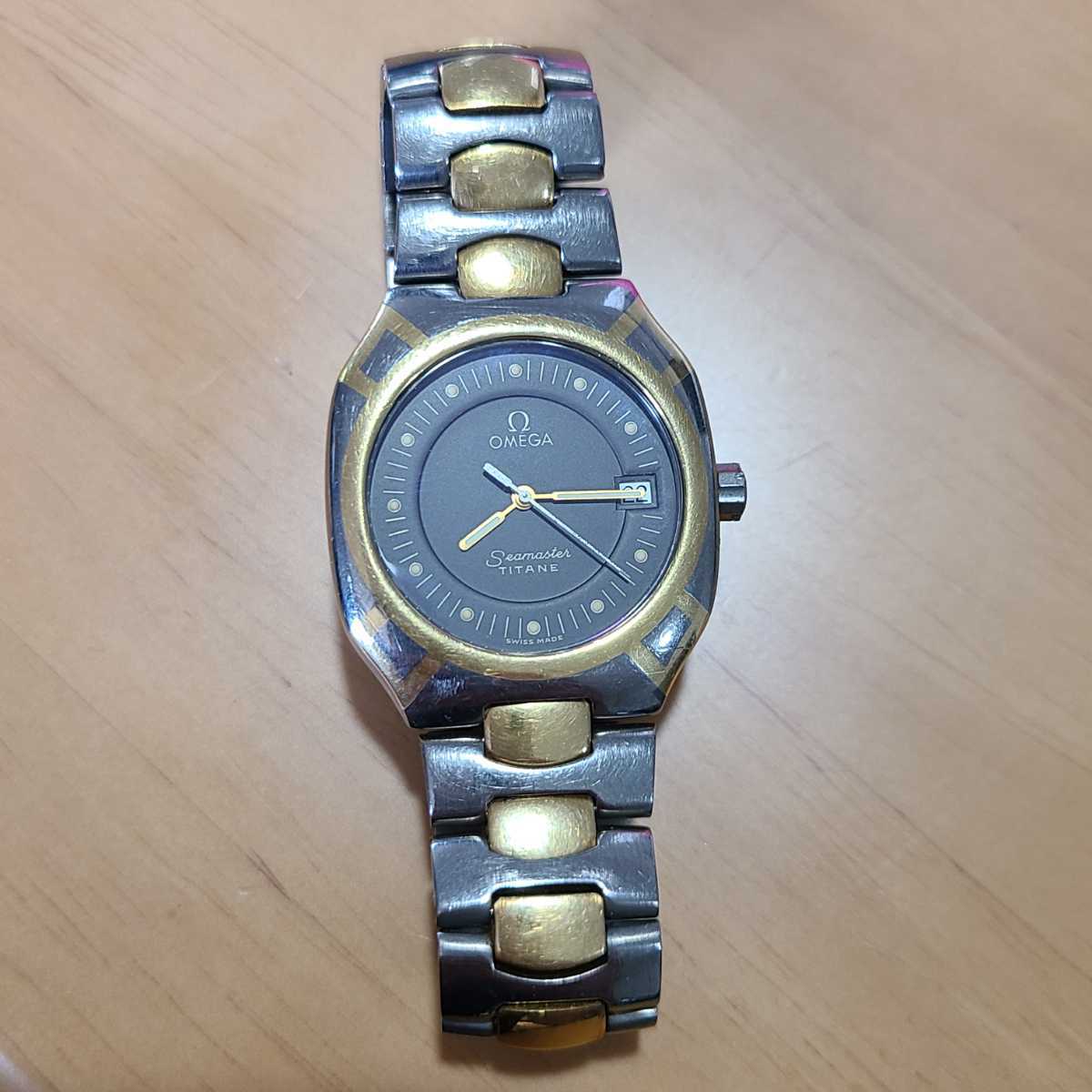稼働品 OMEGA オメガ シーマスター ポラリス 18金 コンビ k18 【公式通販】
