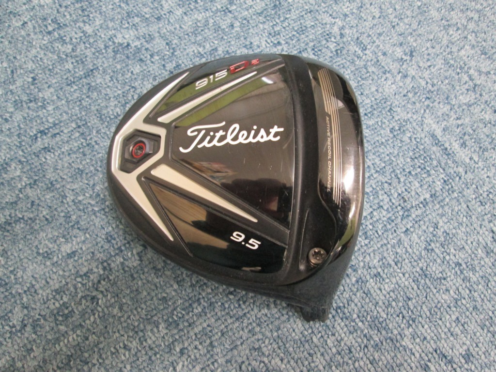 Titleist タイトリスト ドライバー 1W 915 D2 9.5° ヘッド・カバー
