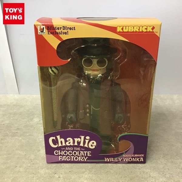 1円～ メディコム・トイ KUBRICK 400％ Charlie AND THE CHOCOLATE