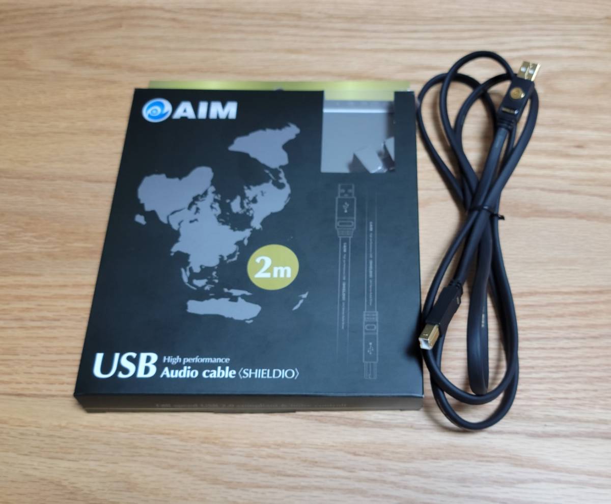 ★☆エイム電子 AIM SHIELDIOシリーズ オーディオUSBケーブル 2m UA3☆★