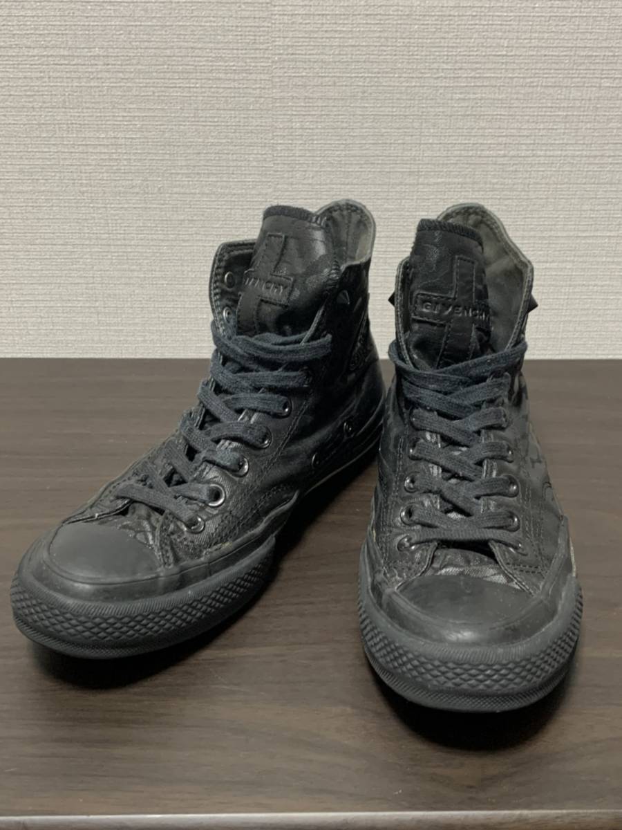 CONVERSE addict × GIVENCHY] コーティング加工 スタッズ ハイカット