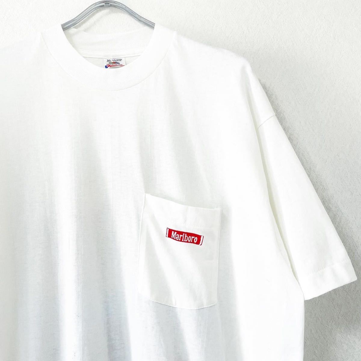 □ASAP ROCKY着□デッドストック 90s USA製 MARLBORO 煙草 企業 T 