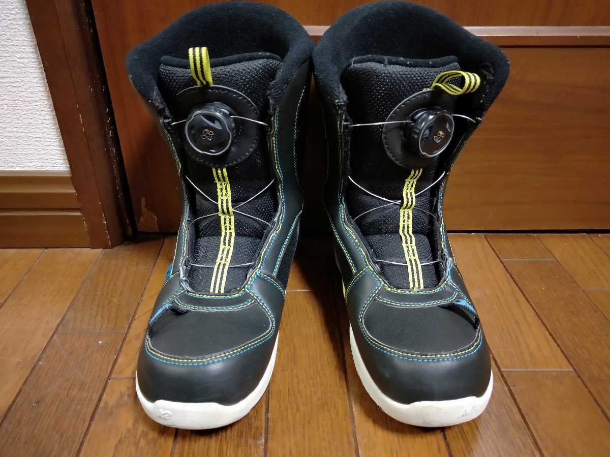 送料安□WAX済□k2 ボード120センチ□ブーツ23～25センチ□
