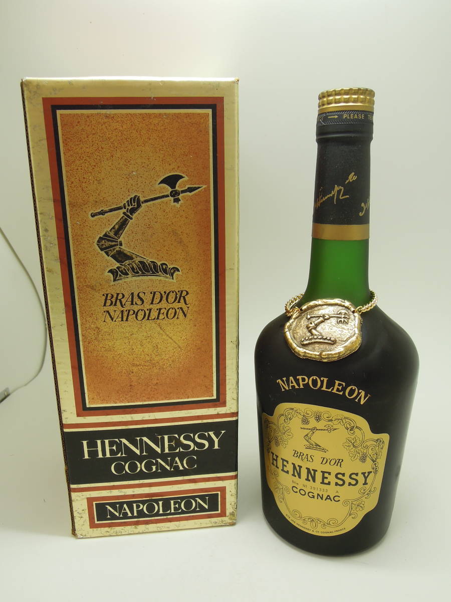 1円スタート！33073☆古酒 Hennessy ヘネシー ナポレオン BRAS D'OR