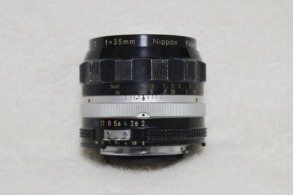 日本光学 ニコン NIKKOR-O Auto 35mm 1:2 ジャンク品 【公式通販】