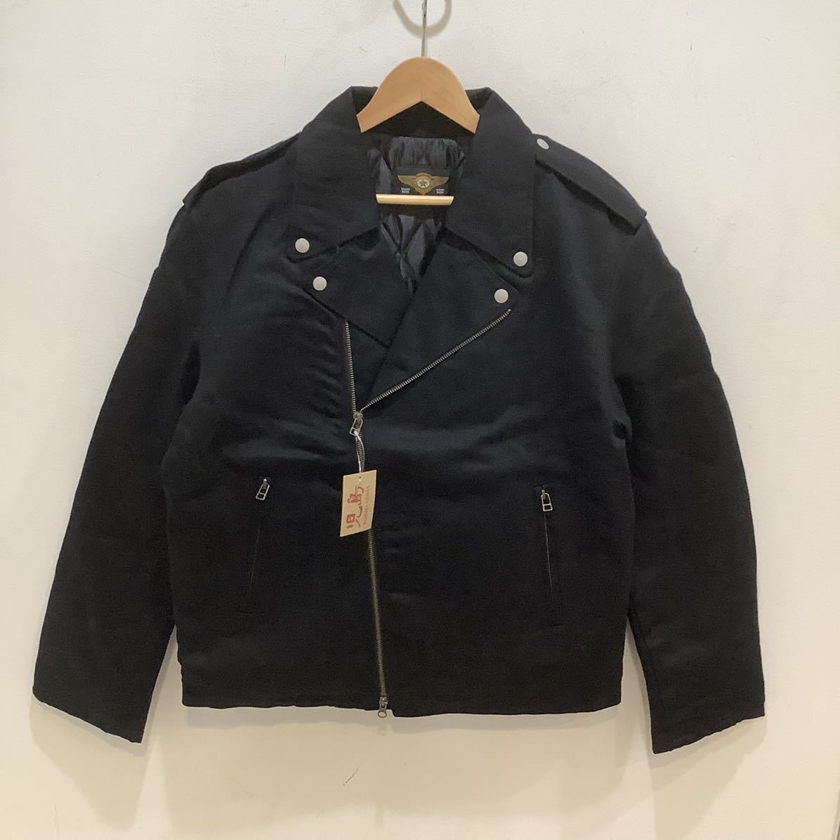 新品，大人気 KOJIMA GENES コジマジーンズ RNB-5026 BLACK DENIM DOUBLE RIDERS JACKET ダブル ライダース ジャケット ブラック サイズXXL 519066(XLサイズ以上)｜売買されたオークション情報、yahooの商品情報をアーカイブ公 XLサイズ以上