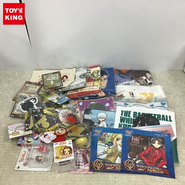 1円~ 訳あり 黒子のバスケ、デュラララ!! 他 バスタオル、メタルブックマーカー 等