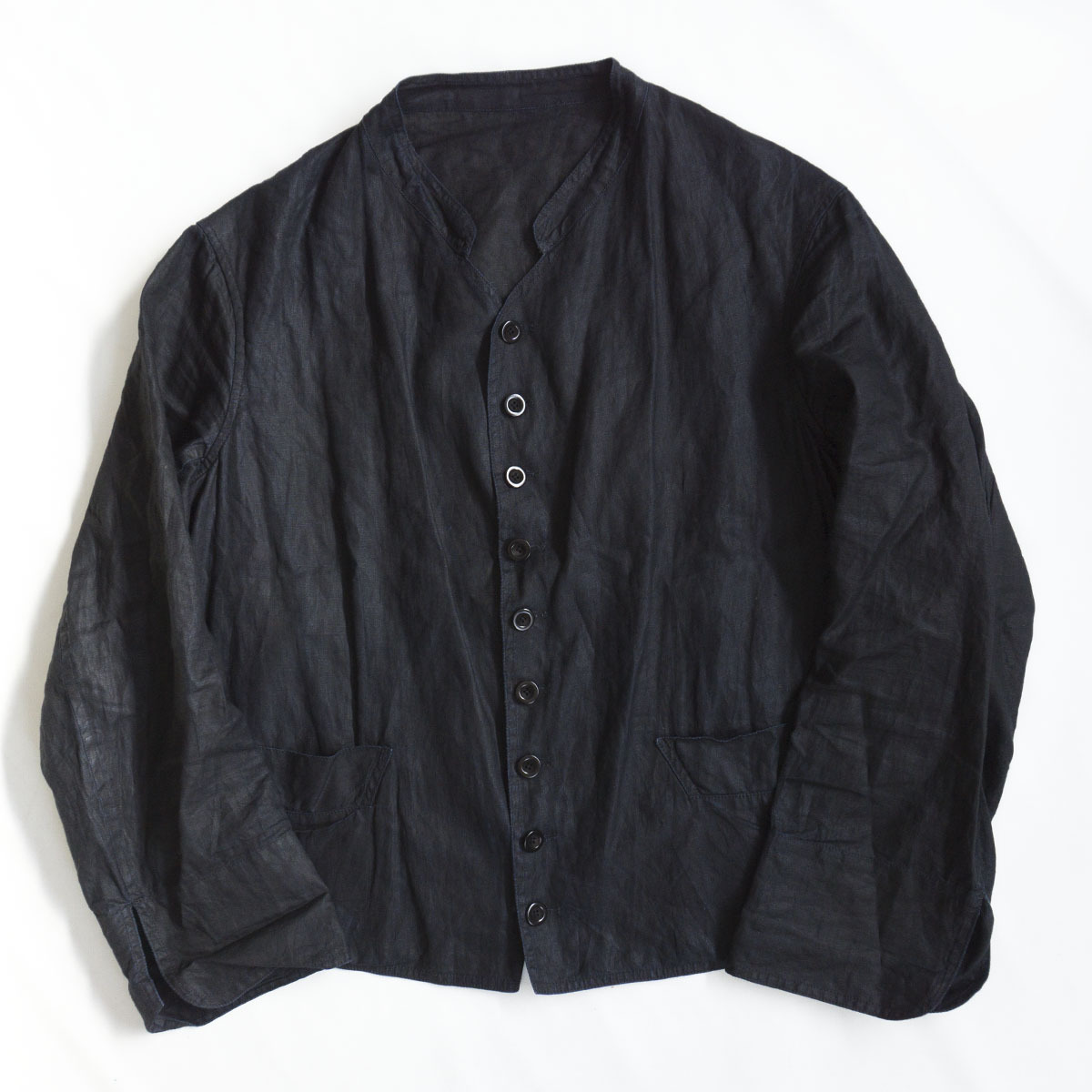 極美品】 ANATOMICA 【DOLMAN JP LINEN DOUBLE SUMI COATED】L 