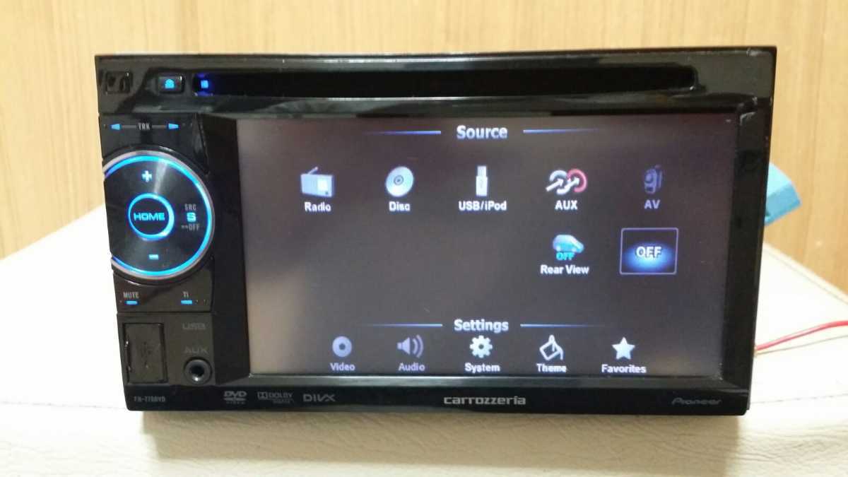 carrozzeria カロッツェリア 「FH-770DVD」 DVDプレーヤー 美品