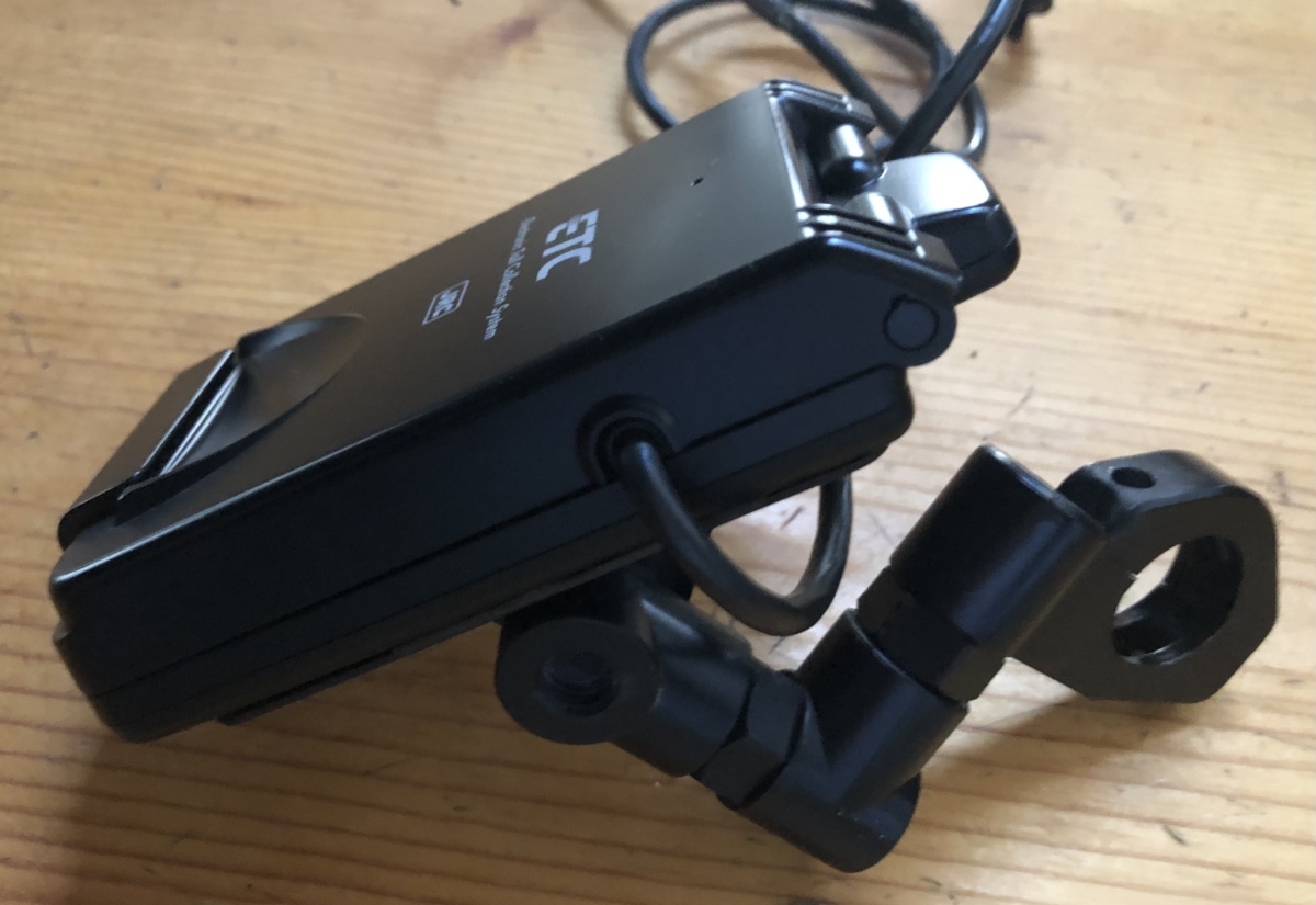 二輪車用ETC車載器 アンテナ一体型 JRM-12 JRM-12 日本無線 アンテナ一