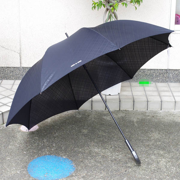 Comme Des Comme メンズ雨傘 70cm オシャレチェック柄 黒 長傘 売買されたオークション情報 Yahooの商品情報をアーカイブ公開 オークファン Aucfan Com