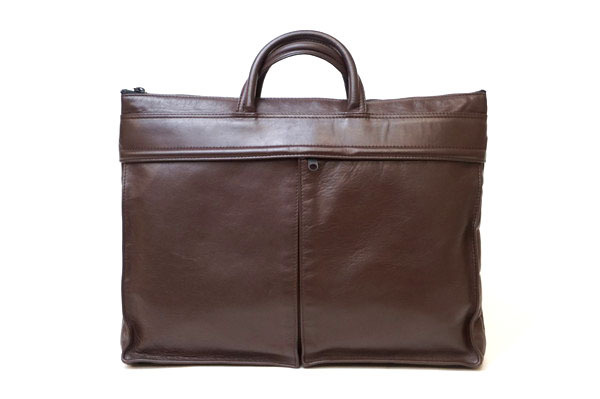 100%新品，新品 PORTER ポーター オールレザーブリーフバッグ ブラウン メンズ ビジネスバッグ 書類カバン 吉田カバン ラゲッジレーベル(ブリーフケース、書類かばん)｜売買されたオークション情報、yahooの かばん、バッグ