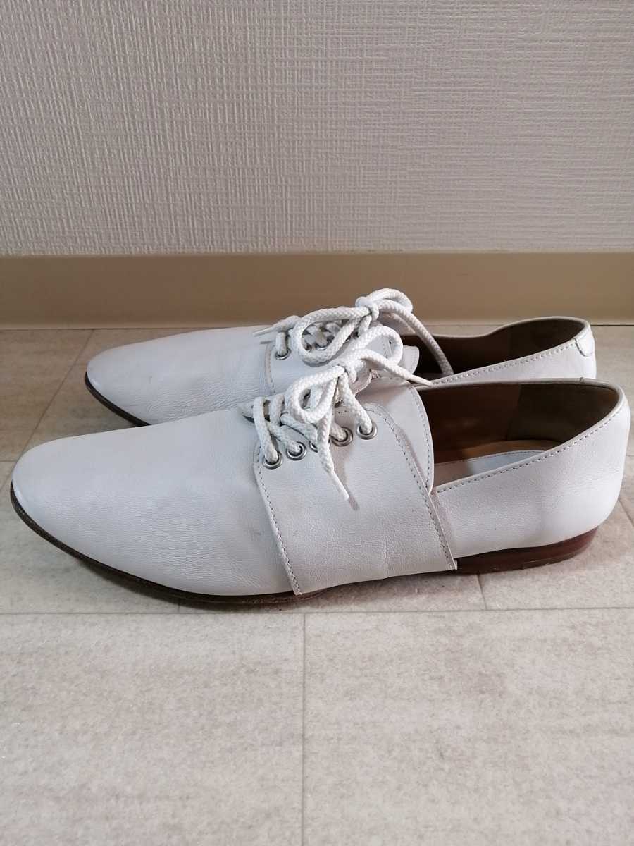 HOT サイズ：42 26cm イタリア製 マルタン マルジェラ 22 MARTIN MARGIELA 22 レザー シューズ 革靴 本革(男性用)｜売買されたオークション情報、yahooの商品情報をアーカイブ公開 - オークファン 男性用