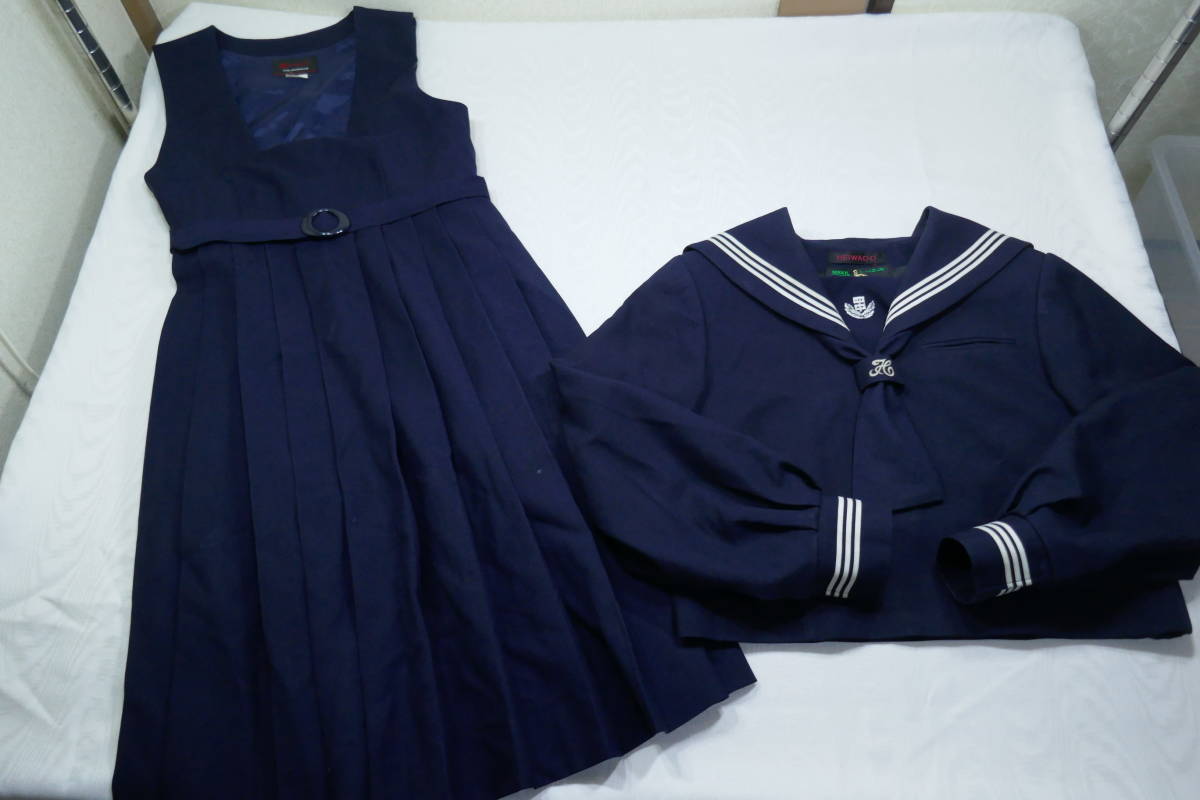 3 柏市立 柏第四中学校 冬服 (検 セーラー服 ブレザー 中学 高校 女子 