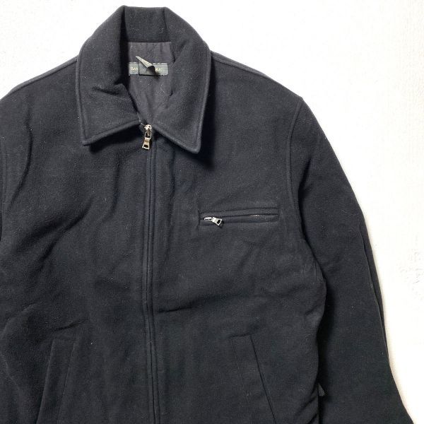 90's 00's バナナリパブリック ウール スポーツジャケット 黒 ブラック