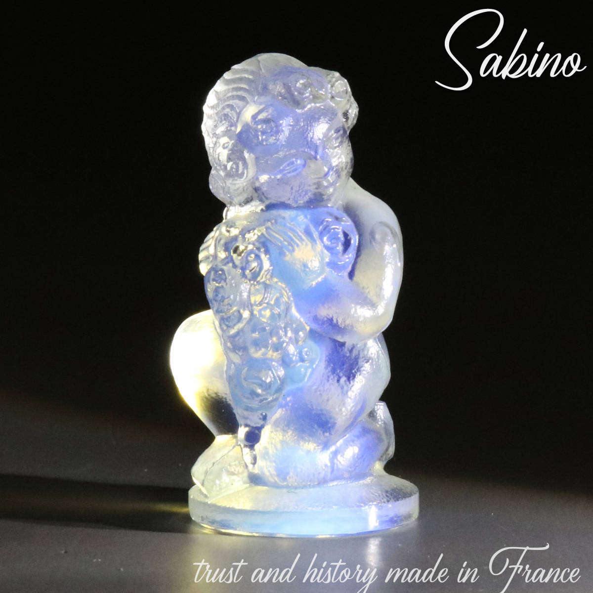 Sabino 日本 Etsy - glass figurines ガラス サビノ 雀 フランス 鳥