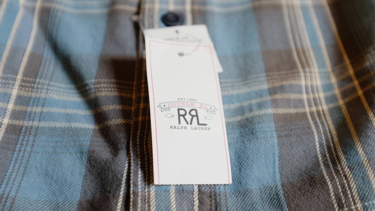 ☆貴重！ジョニーデップ着用 デッドストック タグ付き RRL プレイド