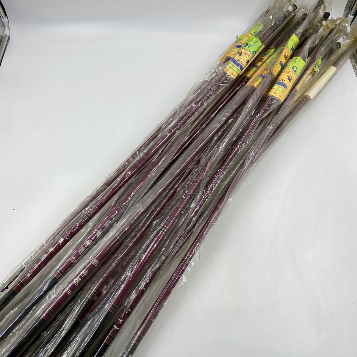 未使用保管品】振出しヘラ竿 9本セット