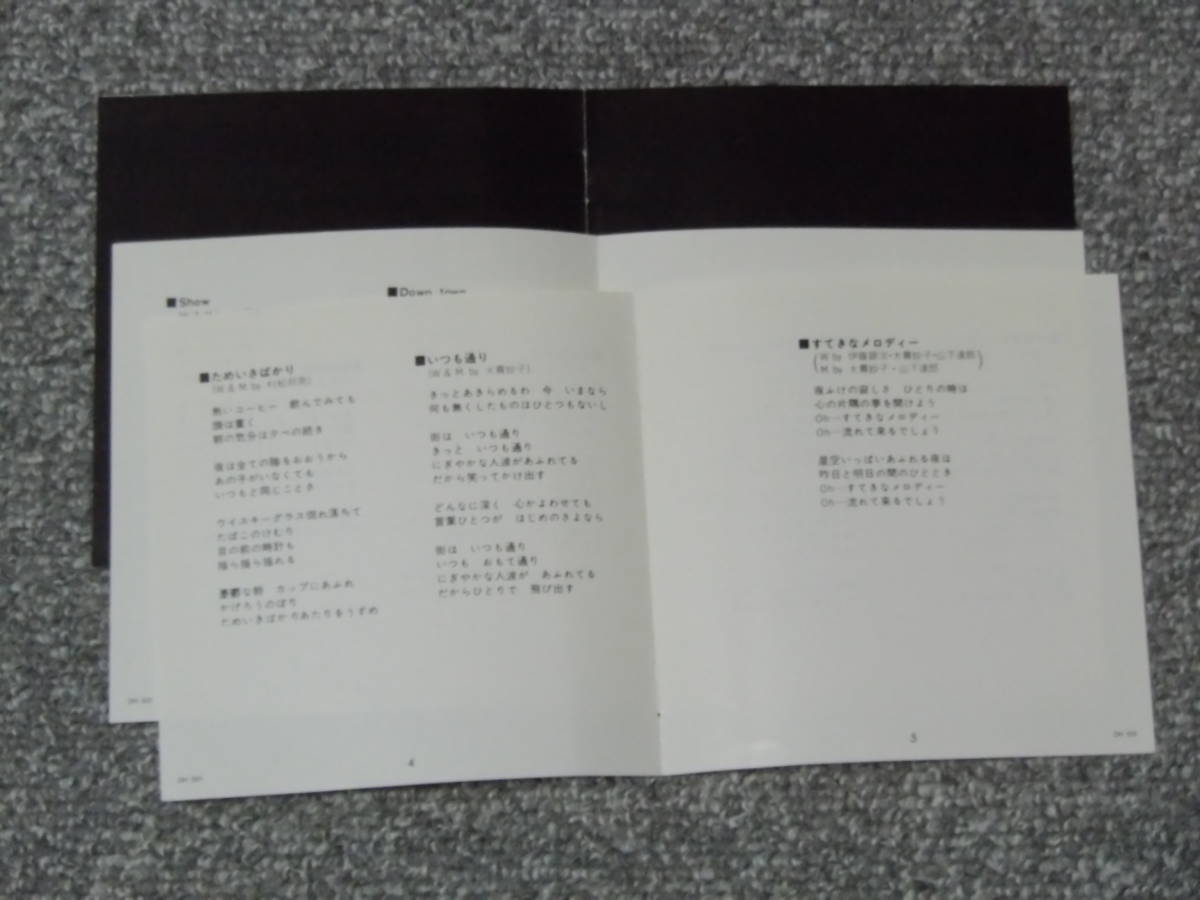 希少 シュガーベイブ ソングス 1986年盤 入手困難 山下達郎 大貫妙子